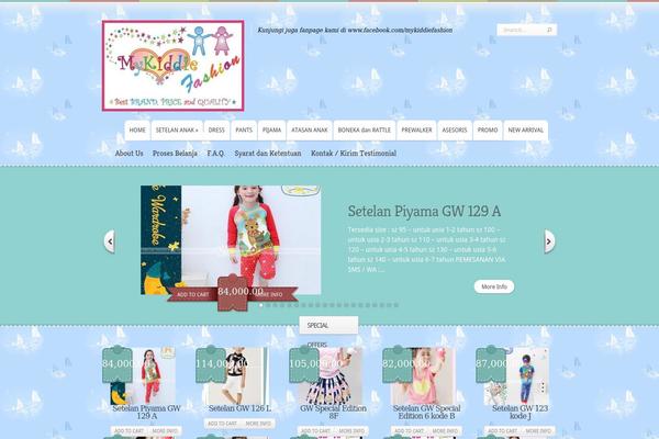 mykiddiefashion.com site used Boutiquenew