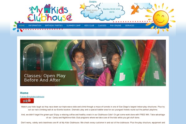 Child_care_creative theme site design template sample