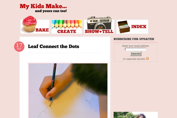 Bueno theme site design template sample