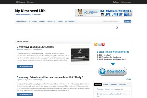 WP-Clear theme site design template sample