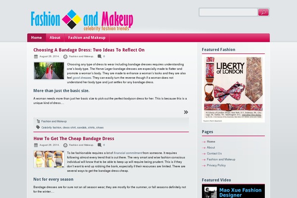 Live Color theme site design template sample