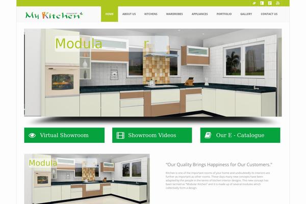 BUILDER theme site design template sample