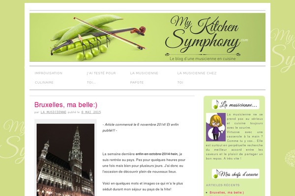 Brunelleschi theme site design template sample