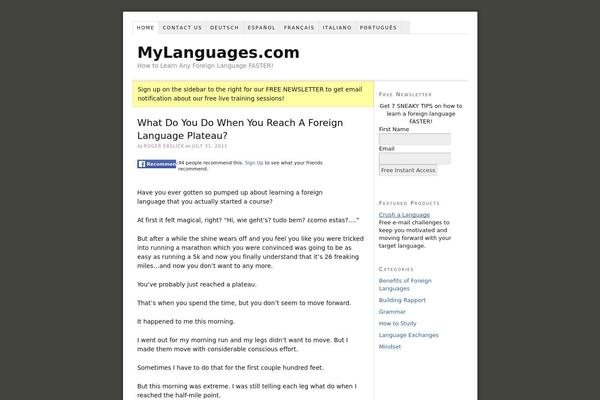 Site using Action-comments plugin