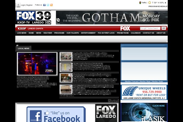 Site using Gigya - Social Infrastructure plugin