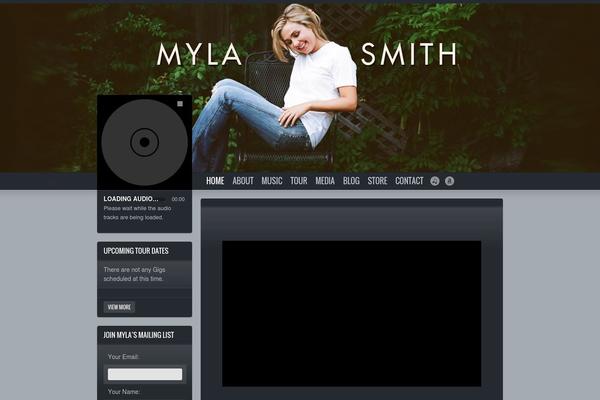 Soundcheck theme site design template sample