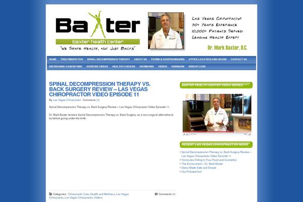 mylasvegaschiropractor.com site used Flexxred