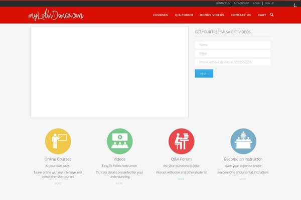 WPLMS theme site design template sample
