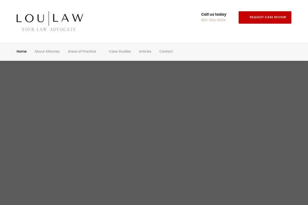 Attorna theme site design template sample