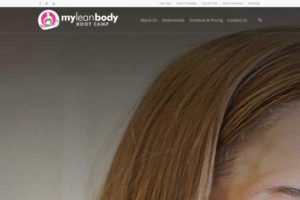 myleanbodybootcamp.com site used Salient