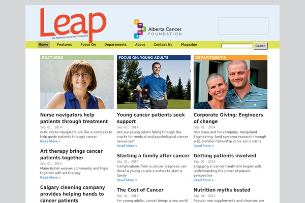 myleapmagazine.ca site used Auror