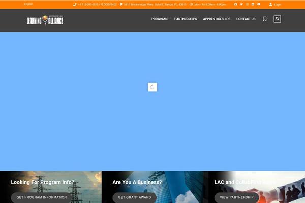 Masterstudy-child theme site design template sample