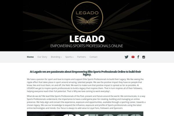 Harmony theme site design template sample