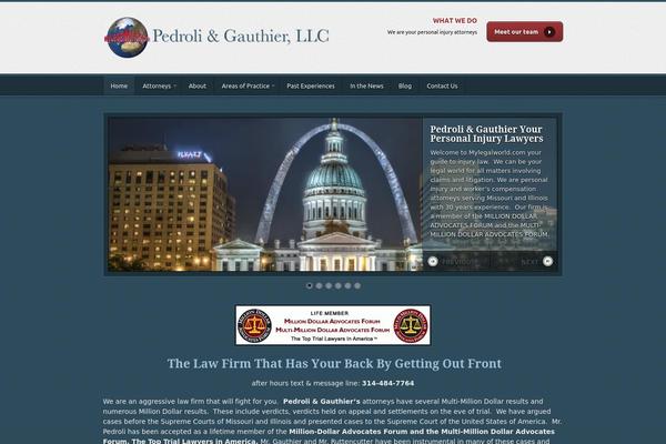 Empire theme site design template sample