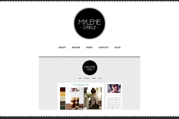 mylenecybele.com site used Layout4