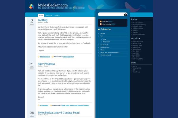 Illacrimo theme site design template sample