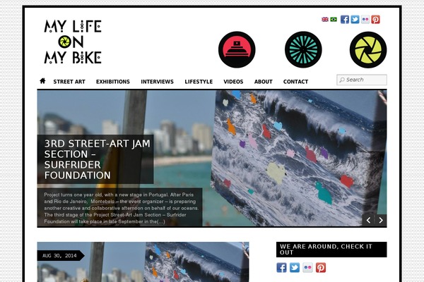 Funki theme site design template sample
