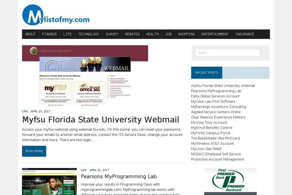 MH Newsdesk lite theme site design template sample