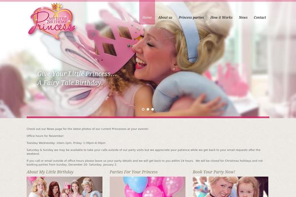 White Rock theme site design template sample