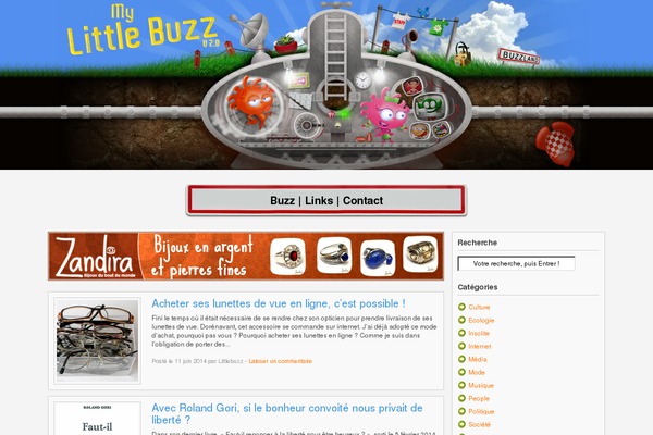Gridlove theme site design template sample