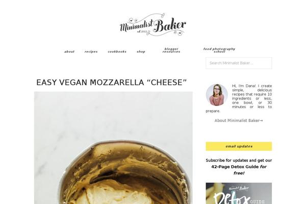 mylittlecelebration.com site used Baker
