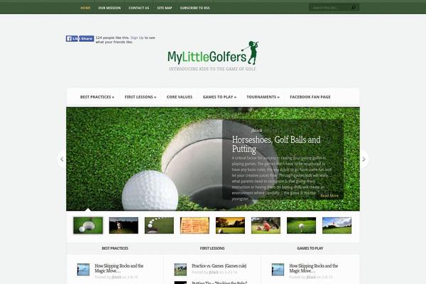 Aggregate theme site design template sample
