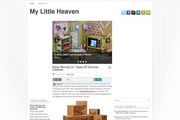 Maximagazine theme site design template sample