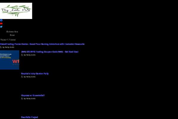 mylittlenest.org site used Gutenify-blog