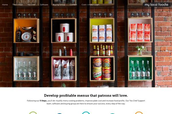mylocalfoodie.com.au site used Mlf