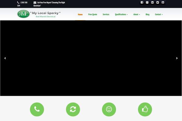 The Company theme site design template sample
