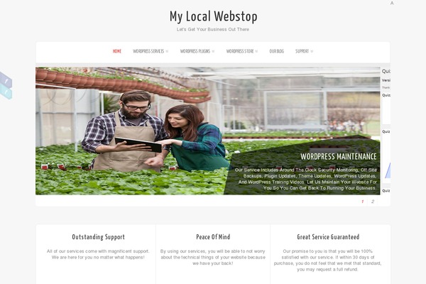 Site using Pojo Forms plugin