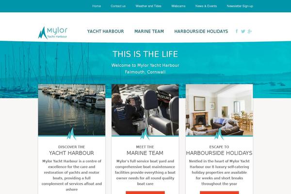 mylor theme websites examples