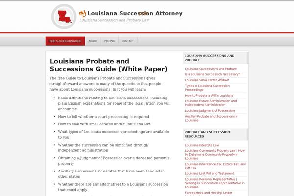 Generate Pro theme site design template sample