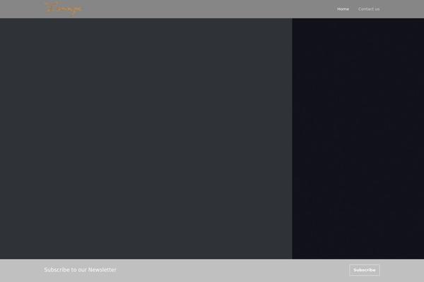 Basix theme site design template sample