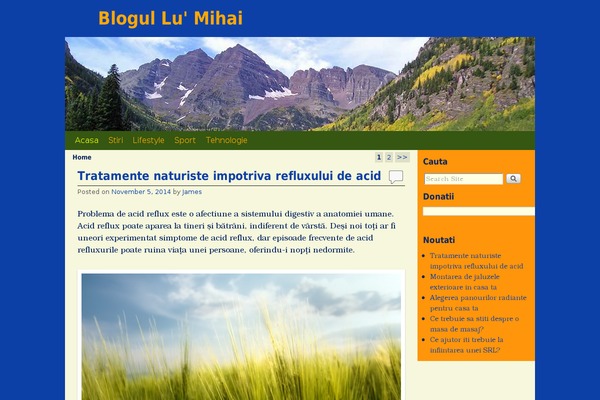 Aspen theme site design template sample