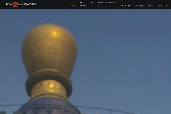 Redfolio theme site design template sample