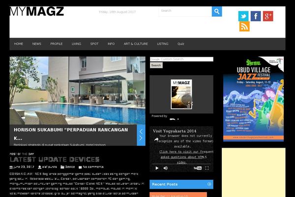 Site using Instashow-lite plugin