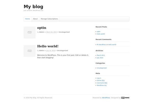 Site using Imscrapidmailer-system plugin