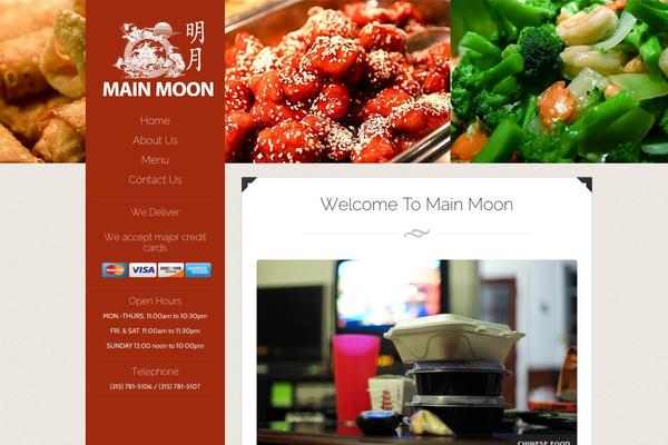 Eatery theme site design template sample