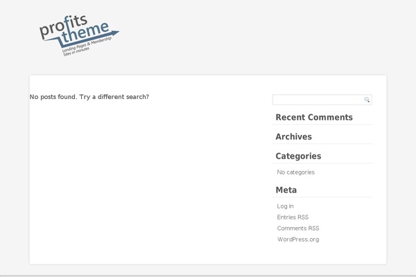 Profitstheme_11 theme site design template sample