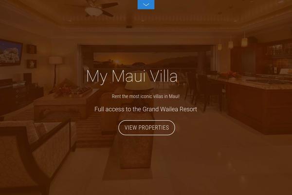 Fullpane theme site design template sample