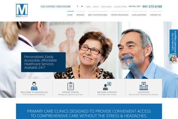 mymaxdoc.com site used Maxhealth