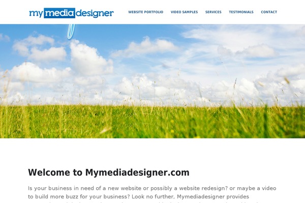 Wpex Thunder theme site design template sample