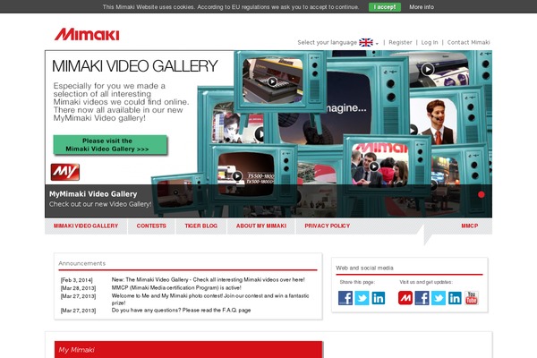 Site using WORDPRESS VIDEO GALLERY plugin