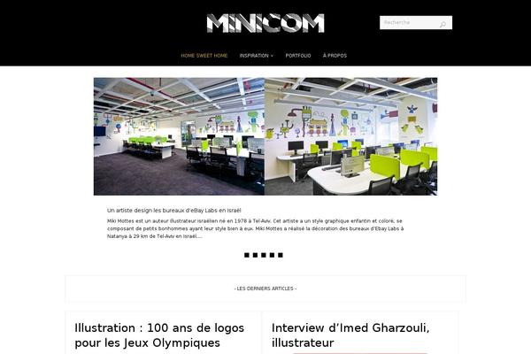 Site using WordPress Thumbnail Slider plugin