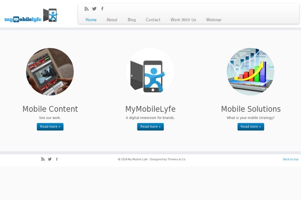 mymobilelyfe.com site used Alma-child