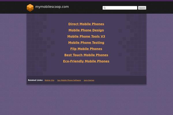 Ares theme site design template sample