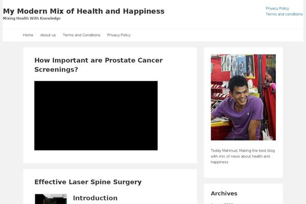 Suri theme site design template sample