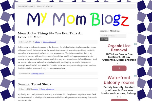 Prose theme site design template sample