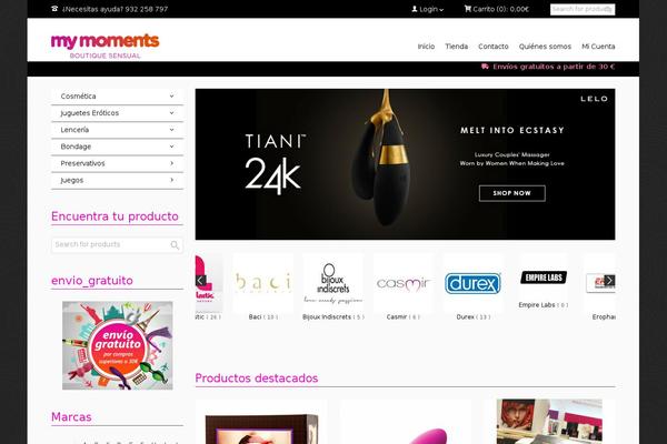 GoodStore theme site design template sample